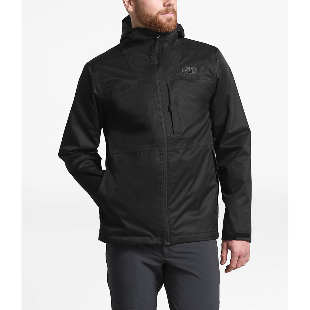 The North Face 3-In-1 Jackets Mens Australia - The North Face Arrowood Triclimate® Black (ISV-743865